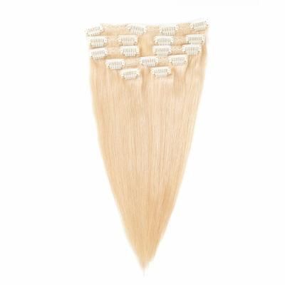 Clip-in Human Hair Extensions Silky 20inches