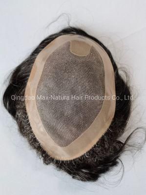 2022 Best Design Fine Mono Base Human Hair Wigs with Folded Lace Front Baby Hair Underventing