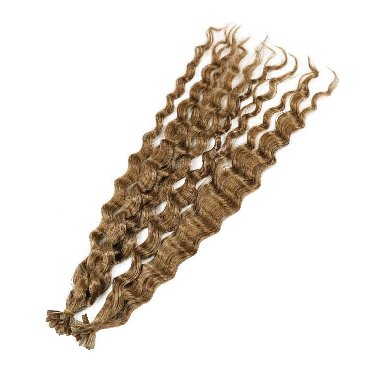 Brazilian Cuticle Aligned U Tip Water Wave Hair Extension
