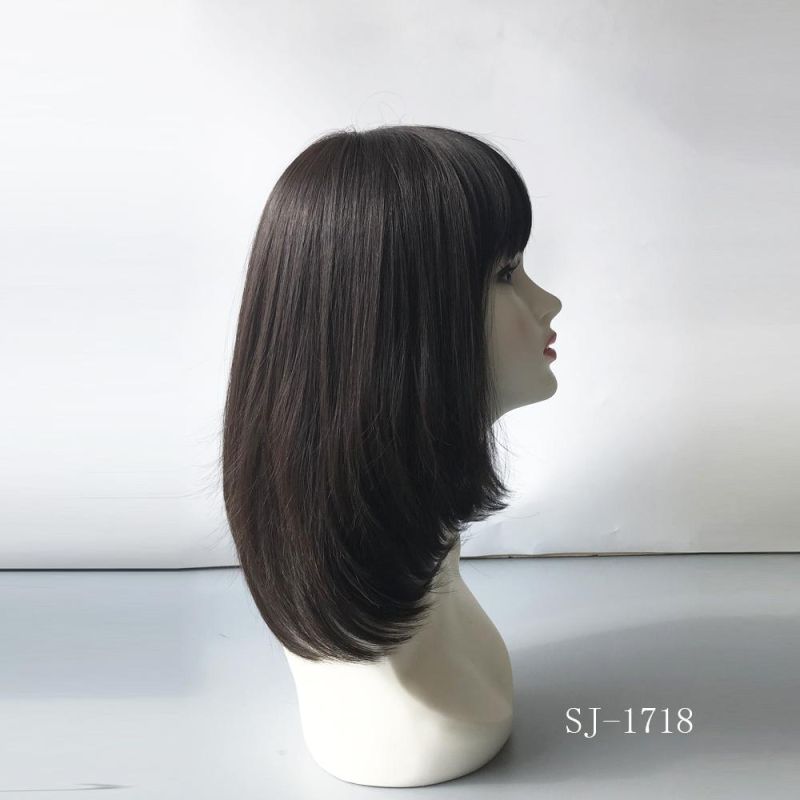 Wholesale Fashion Full Hand Tied Women Synthetic Hair Wigs