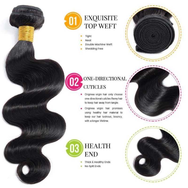 Body Wave Hair Bundles Wigs Hair Extension Remy Hair Natural