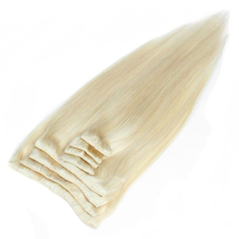 Full Set Thick Brazilian Clip in Hair Extensions