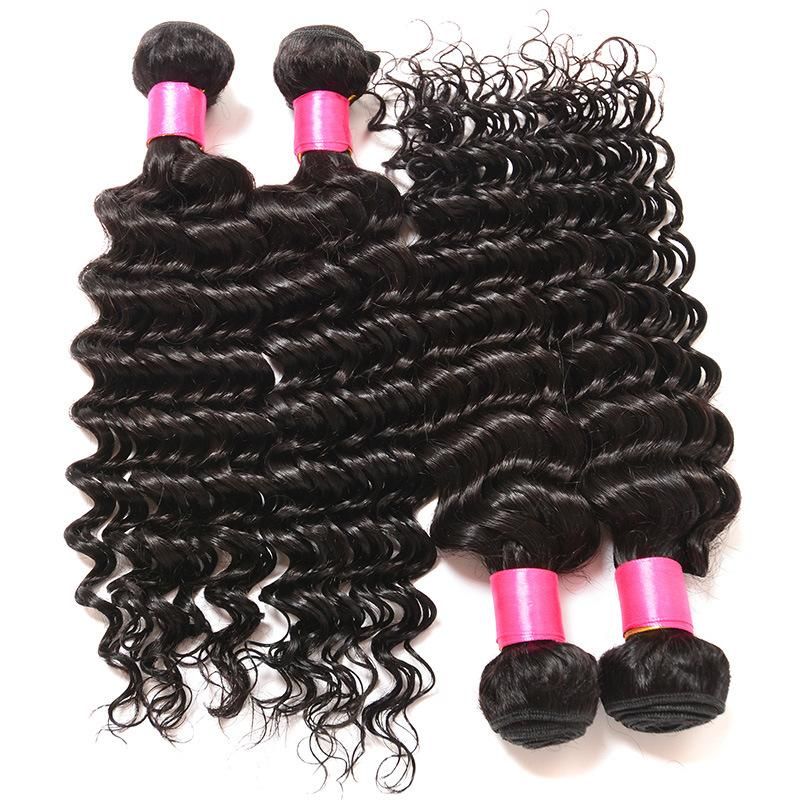 Unprocessed Brazilian Human Hair Ombre Extensions Brazilian Virgin Hair Deep Wave