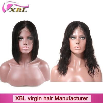 Xbl Human Hair Wig Bob Wig Lace Front Wig