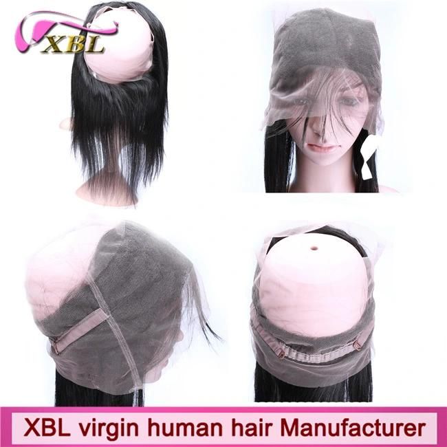 Virgin Brazilian Human Hair Hot 360 Full Lace Frontal Closure