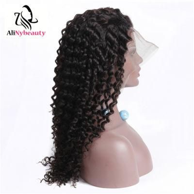 Wholesale Cheap Human Hair Deep Wave Full Lace Wig