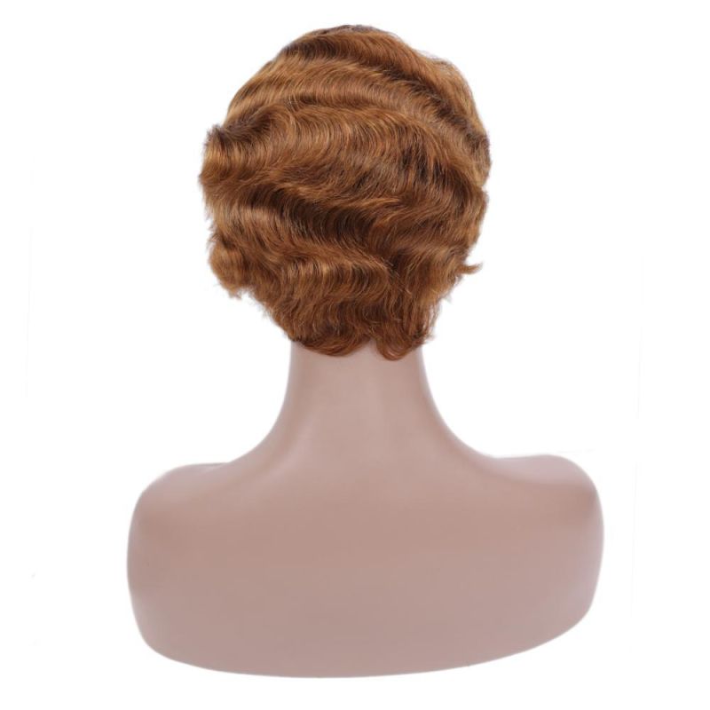 Wholesales Price Pixie Cut Human Hair Wig