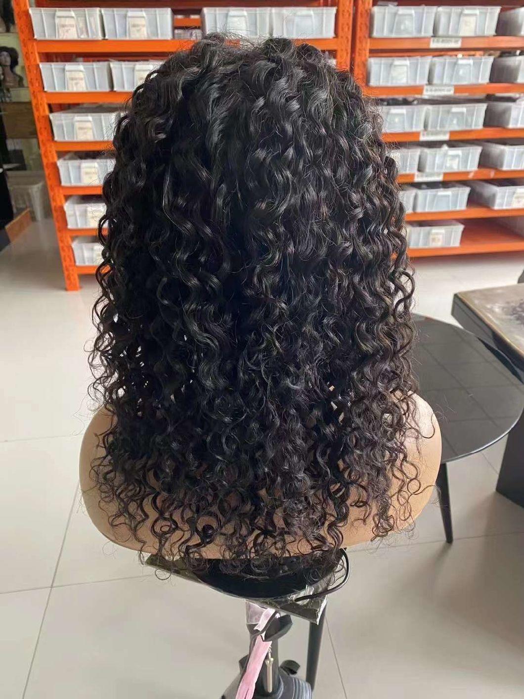 Machine Made Sew in Wig Human Hair Straight Wig Malaysian Straight Wig with Bang Natural Color for Women Glueless Wigs