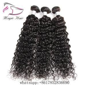 Brazalian Indain Peruvian Virgin Human Hair Remy Hair Extensions Natural Color Water Wave Hair Weft