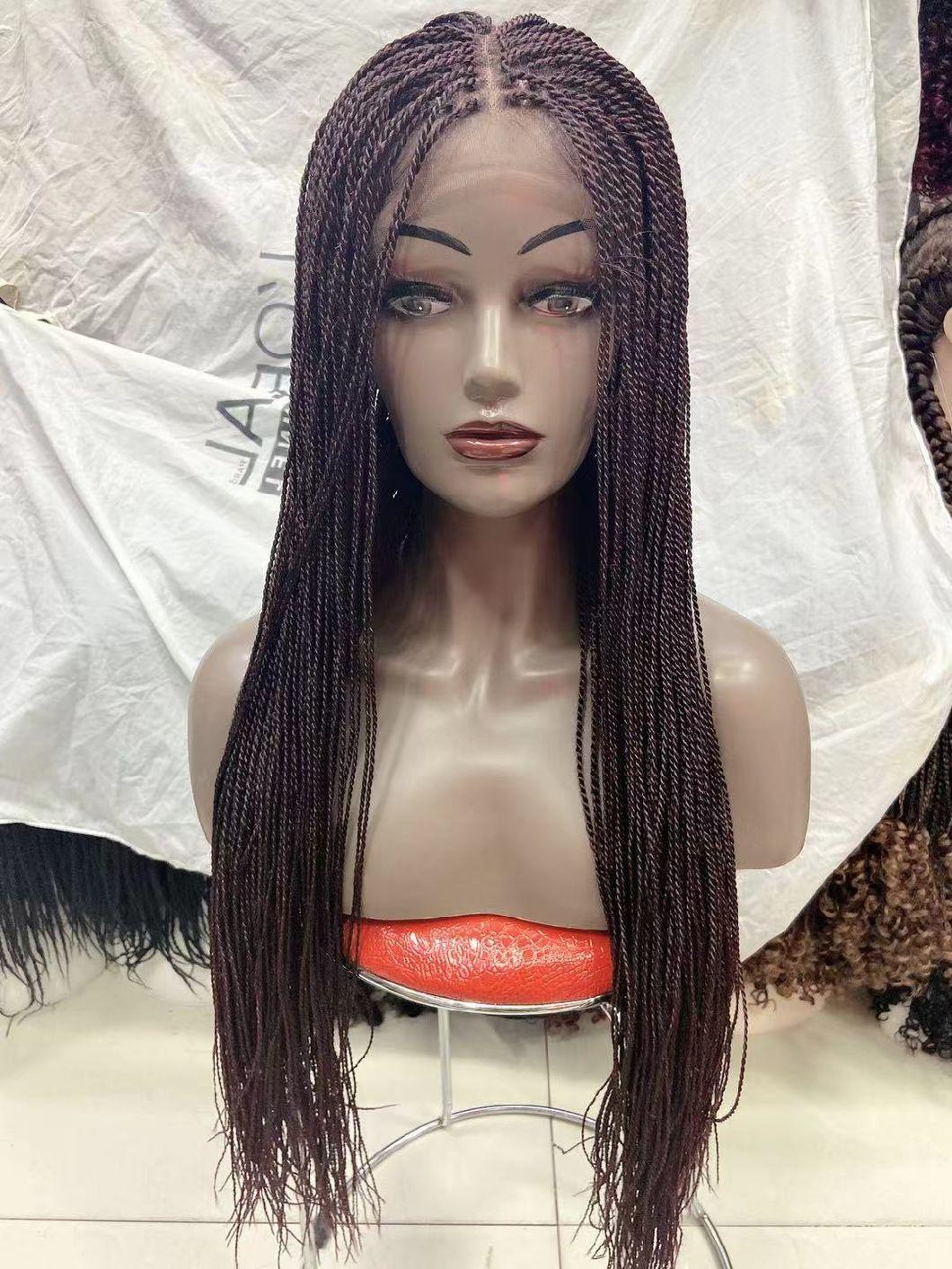 Synthetic Braided Lace Wig, Frontal Braided Wigs, Full Lace Braided Wig