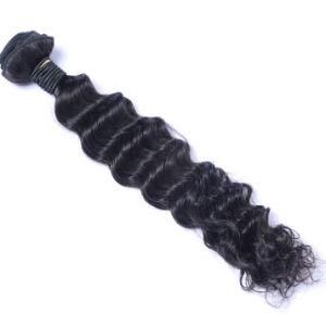 Malaysia Deep Wave Hair Bundles Human Remy Hair