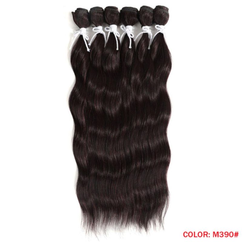 Water Wave Brazilian Human Hair Bundles Hair Extensions Black Hair Weave Bundles 20 Inches