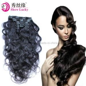 Factory Supply Original Top Quality Virgin Remy Clip in Hair Extension Products Brazilian Human Hair Body Wave