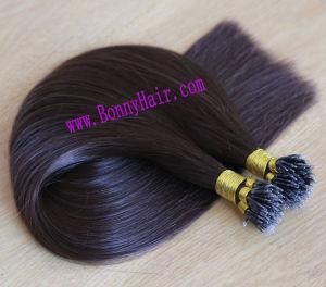 High Quality Double Drawn Nano Ring Human Remy Hair Extension