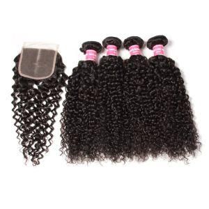 Unprocessed Virgin Peruvian Hair Curl Hair Weaving Bundles