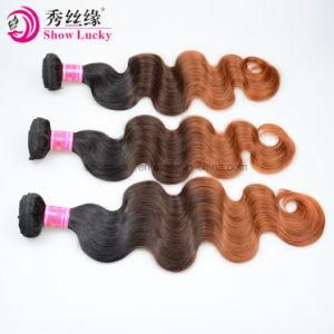 New Fashion Malaysian Body Wave Virgin Hair Ombre Color 1b/4/30 Hair Weft Full Human Hair Bundles