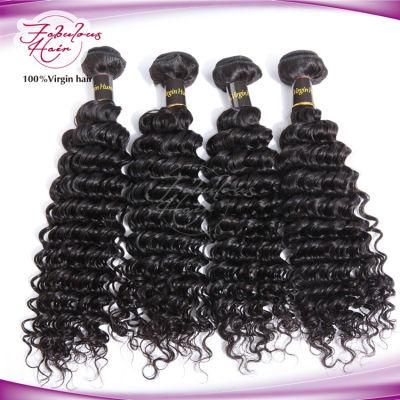 Factory Price Deep Wave Virgin Hair Brazilian Human Hair Bundle