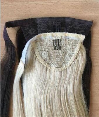 High Quality Human Hair Ponytail Hair Extension