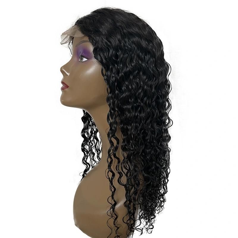 Water Wave Brazilian Human Hair Wigs 4*4 Lace Front Wigs for Black Women