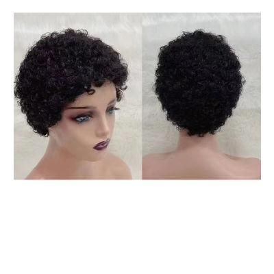 Wholesale Price Short Wigs for Black Women Pixie Cut Short No Lace Wig