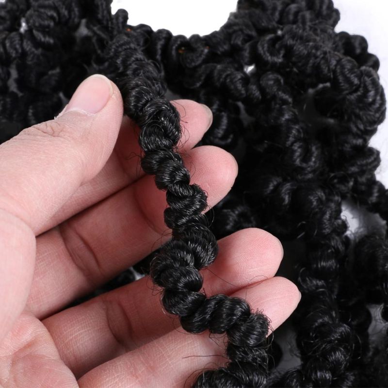 10inch 15 Strands/Pack Pre-Twisted Spring Twist Hair Crochet Braids Chinese Dreadlocks Hair Extensions
