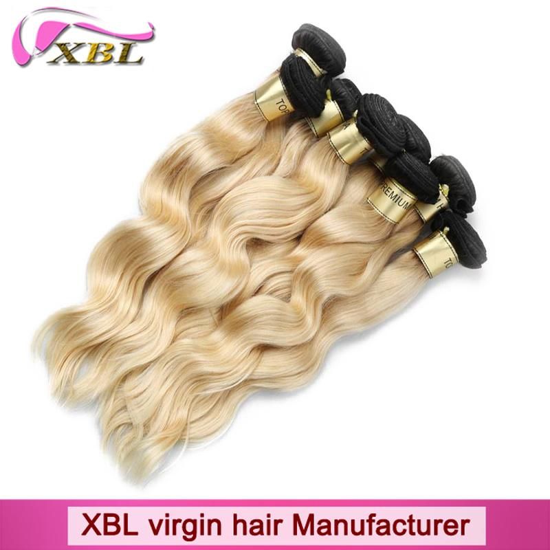 Xbl Hair Fashion Style Blond Peruvian Hair Extension