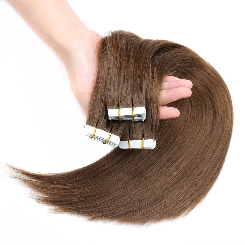 Factory Best Quality Human Remy Tape Hair Extensions with Highlights