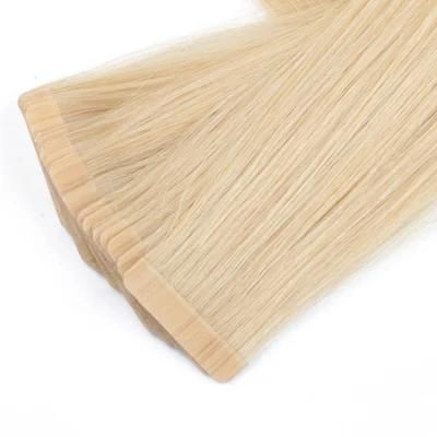 Hot Selling Double Drawn Natural Remy Human Hair Balayage Color Straight Brazilian Tape Hair