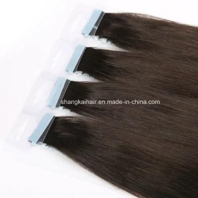 Skin Weft Human Hair PU Weft Tape Hair Extension