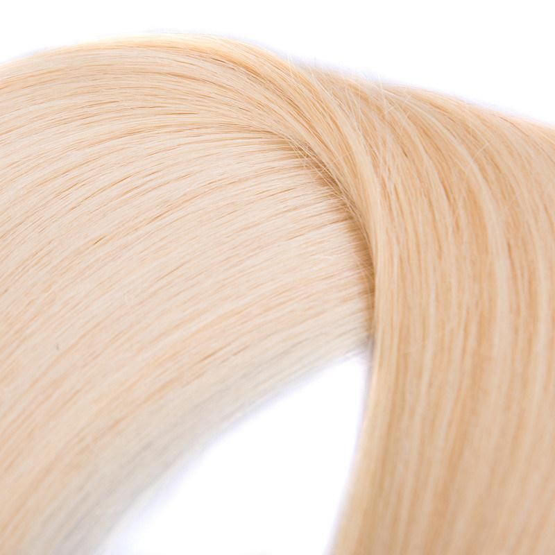 Premium Brazilian Human Hair Extensions Pre-Bonded Flat Tip Hair Silky 20inches