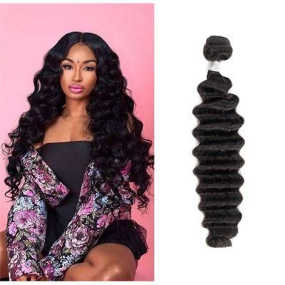 Kbeth Cheap Loose Deep Wave Bundles Cuticle Aligned Boxes Packaging Raw Weft Bulk Brazilian Hair Virgin Human Hair Bundle