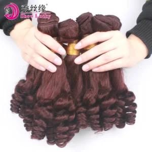 Hotsale Hair in Africa Indian 100 Human Hair Aunty Funmi Hair Bouncy Curls Weaving