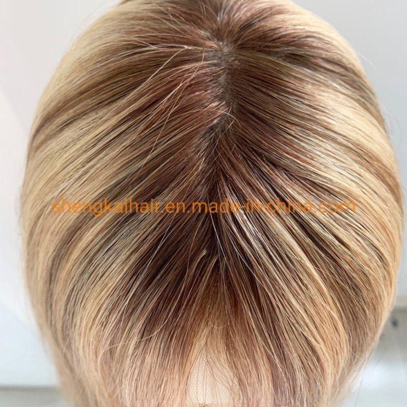 Wholesale Premium Quality 100% Virgin Hair Human Hair Jewish Hair Wig for Women