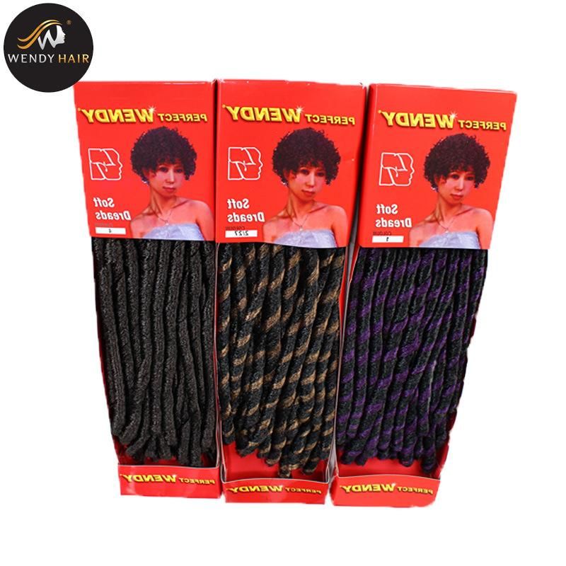 Wendyhair Wholesale Hair Dreadlock Vendor Synthetic Hair Extention