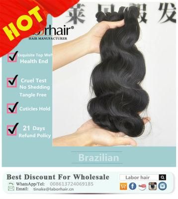 Brazilian Body Wave Virgin Hair with 3 Years Life Time