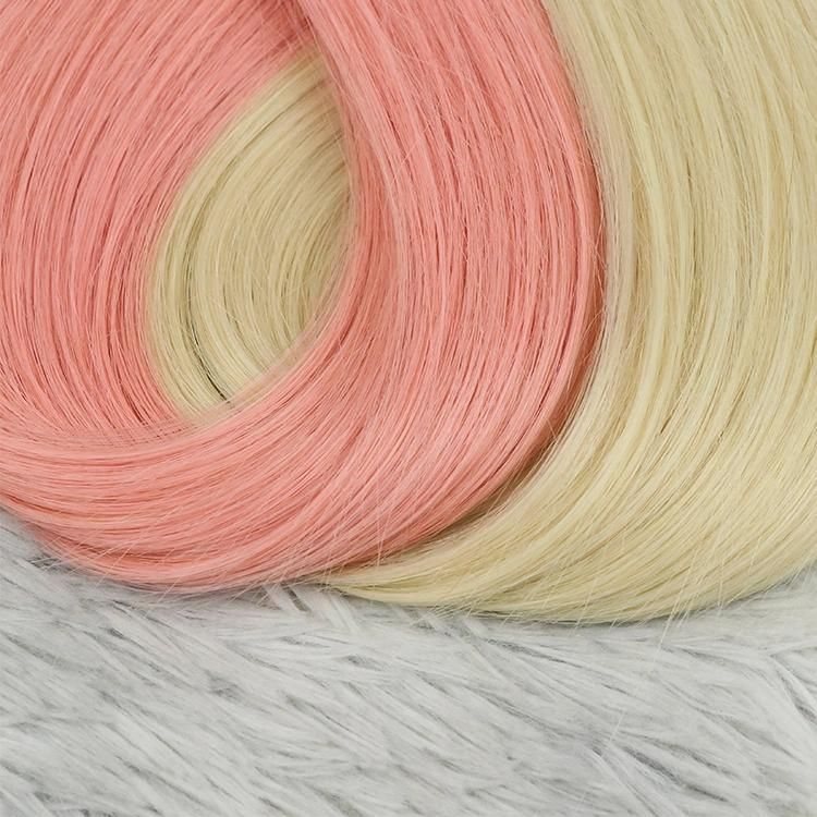 Double Drawn Brazilian Custom Color Human Hair Extension Bundle