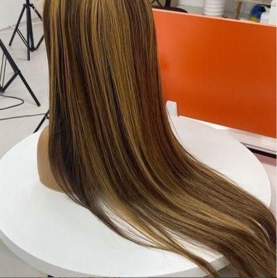 Sunlight 13X4 Straight Lace Front Ombre 4/27 Highlight Color Wig