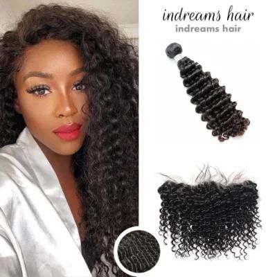 Human Virgin Remy Brazilian Curly Double Drawn Aligned Hair Extensions Weaving