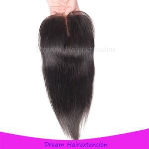 Hair Accessory High Quality Indian Hair Lace Closure Straight Virgin Hair