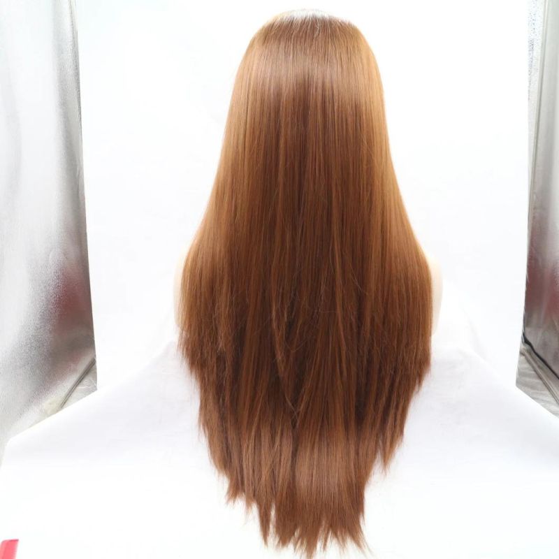 Factory Vendor High Quality Synthetic Wigs Lace Frontal Wig