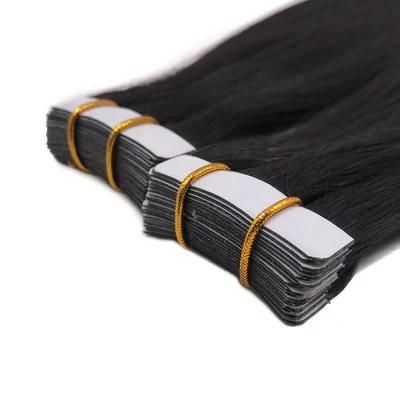 100% Raw Remy Virgin Indian Human Hair Tape in Hair Extensions