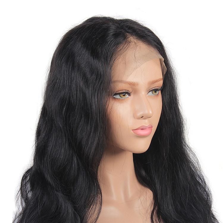 Natural Color Brazilian Human Hair 360 Lace Human Hair Wig