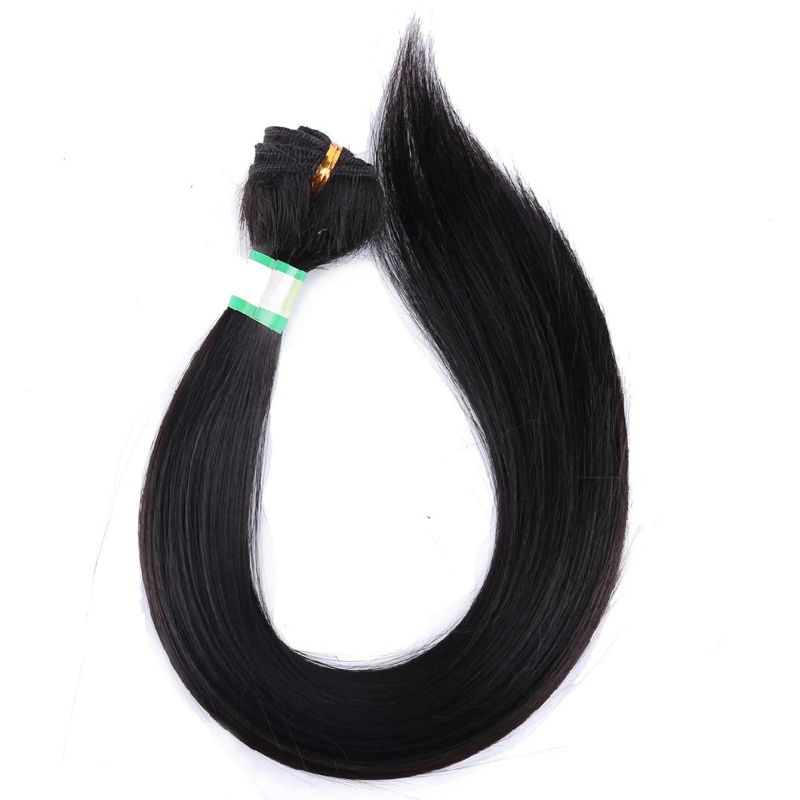 Straight Hair Human Hair Weave Bundles Non Remy for Wig