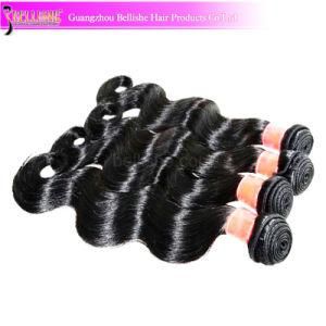 2014 Hot Sale 18inch 100g Per Piece 6A Grade Body Wave Indian Human Hair Weave