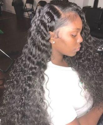 Kbeth Cheap Whosale HD Transparent Full Lace Front Wig Raw Brazilian Deep Wave Virgin Human Hair Lace Frontal Wig Vendor Wholesale Bulk Price