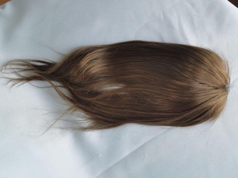 2022 Most Natural Silk Top Injected Lace Human Hair Hairpieces Made of Remy Human Hair