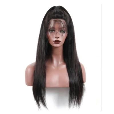 Riisca Straight 13X6 Lace Front Wigs with 100% Braziian Human Hair Wigs Pre Plucked with Baby Hair