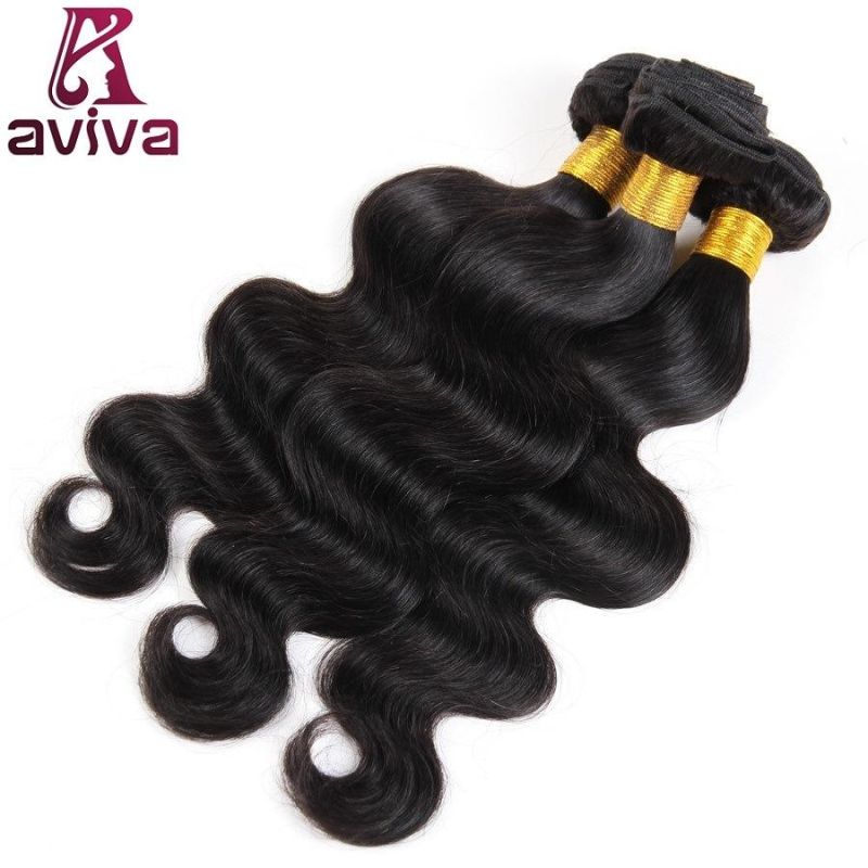 Peruvian Virgin Remy Hair Weave Natural Human Hair Body Wave Weave