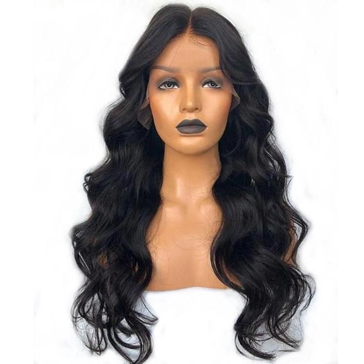 HD Lace Frontal Human Hair Wig Body Wave Transparent Lace Wholesale Price Brazilian Virgin Hair Popular Wig