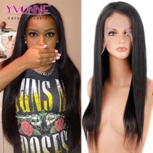 Brazilian Straight Virgin Hair Full Lace Wig 100% Human Hair Wig